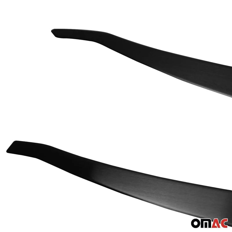 Side Door Molding Trim for Jeep Renegade 2015-2023 Brushed Steel Dark - OMAC USA