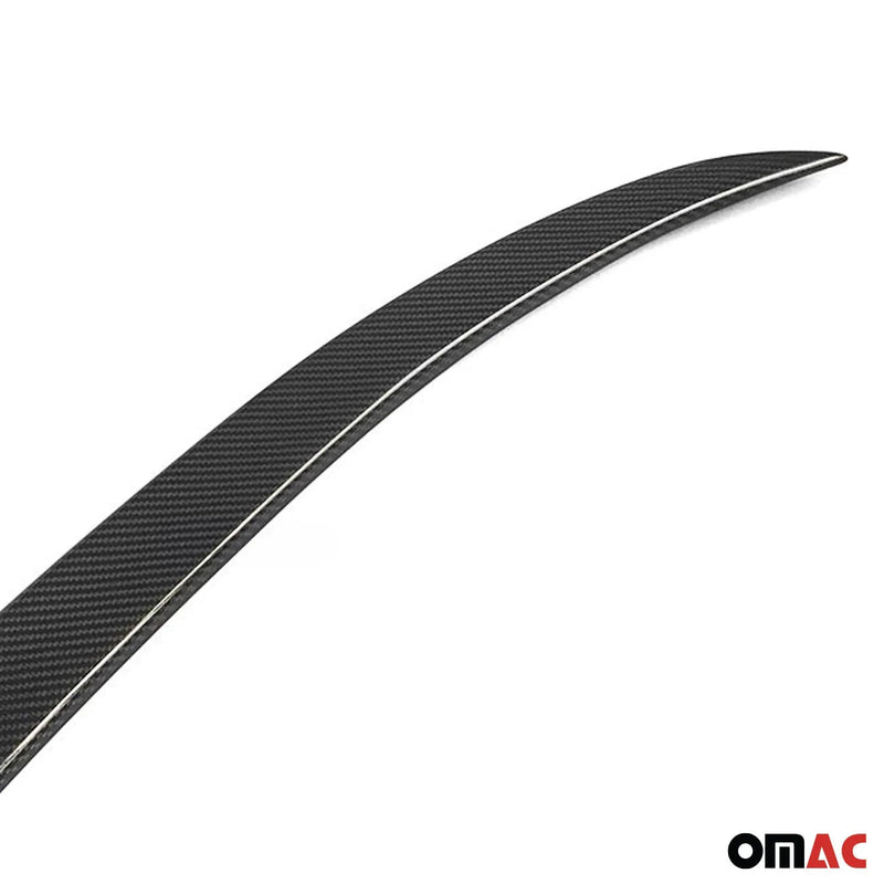 2010-2016 BMW 5 Series F10 Sedan M5 Style Rear Trunk Spoiler Carbon Fiber Look