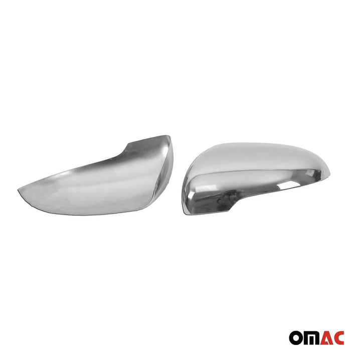 Side Mirror Cover Caps Fits Kia Sorento 2016-2020 Steel Silver 2 Pcs