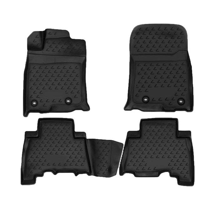 OMAC Floor Mats Liner for Lexus GX 460 2014-2023 Black TPE All-Weather 4 Pcs