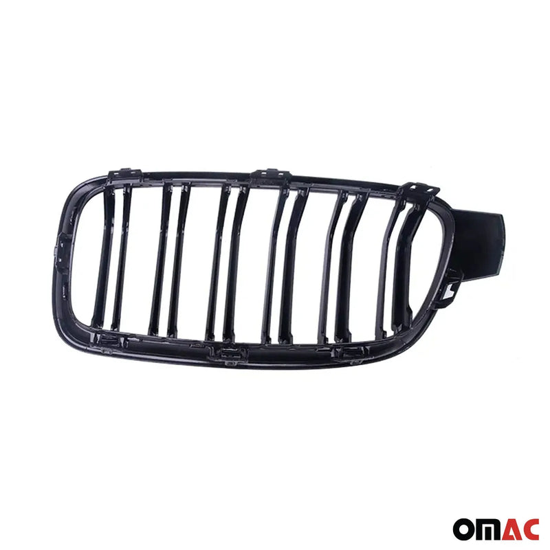 For BMW F30 F31 2012-2019 Front Kidney Grille M-Tech Gloss Black Single Slat