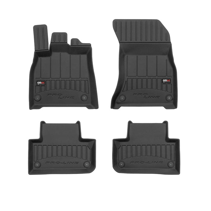 OMAC Premium Floor Mats for Audi Q5 2018-2024 All-Weather Heavy Duty 4Pcs