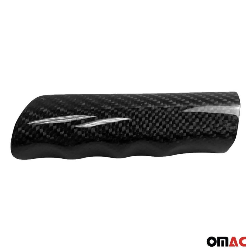 Genuine Carbon Handbrake Handle Cover for BMW 7 Series Carbon Fiber Black 1Pc