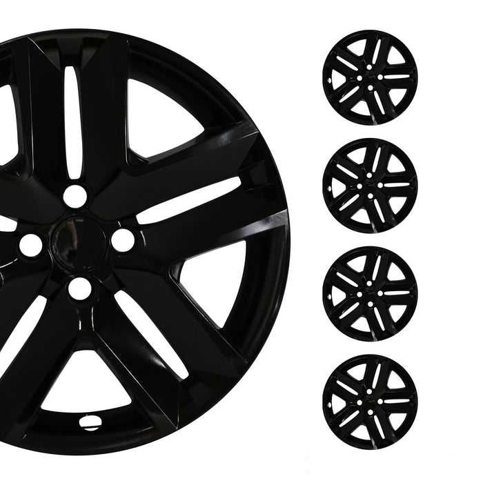 4x 16" Wheel Covers Hubcaps for VW Black