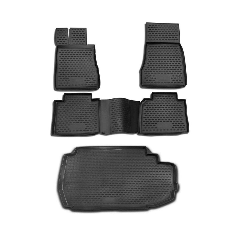 1999-2006 Mercedes S Class W220 Floor Mats & Cargo Liner Full Set All Weather Black