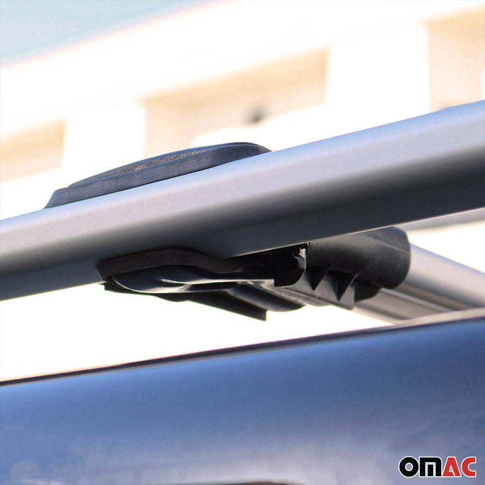 Roof Rack Cross Bars Luggage Carrier for Citroen Berlingo 1996-2008 Alu Gray 2x