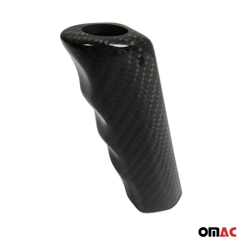 Genuine Carbon Handbrake Handle Cover for BMW 7 Series Carbon Fiber Black 1Pc