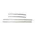 Side Door Molding Trim Skirt Garnish for Hyundai Tucson 2016-2021 Steel Silver - OMAC USA