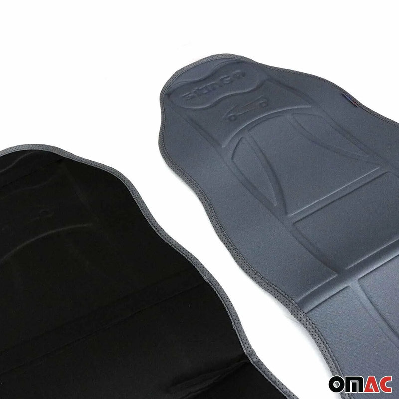 Fiat Car Seat Protector Cushion Cover Mat Pad Gray Gray 2 Pcs