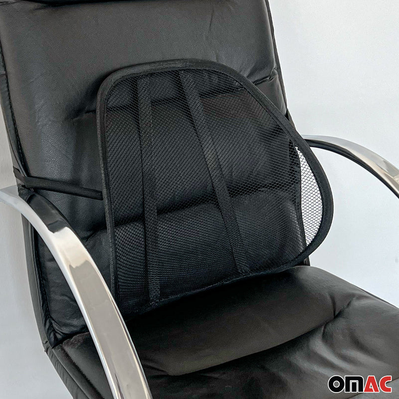 Lower Back Support Black Mesh Office Fits Chair Suite Car Seat