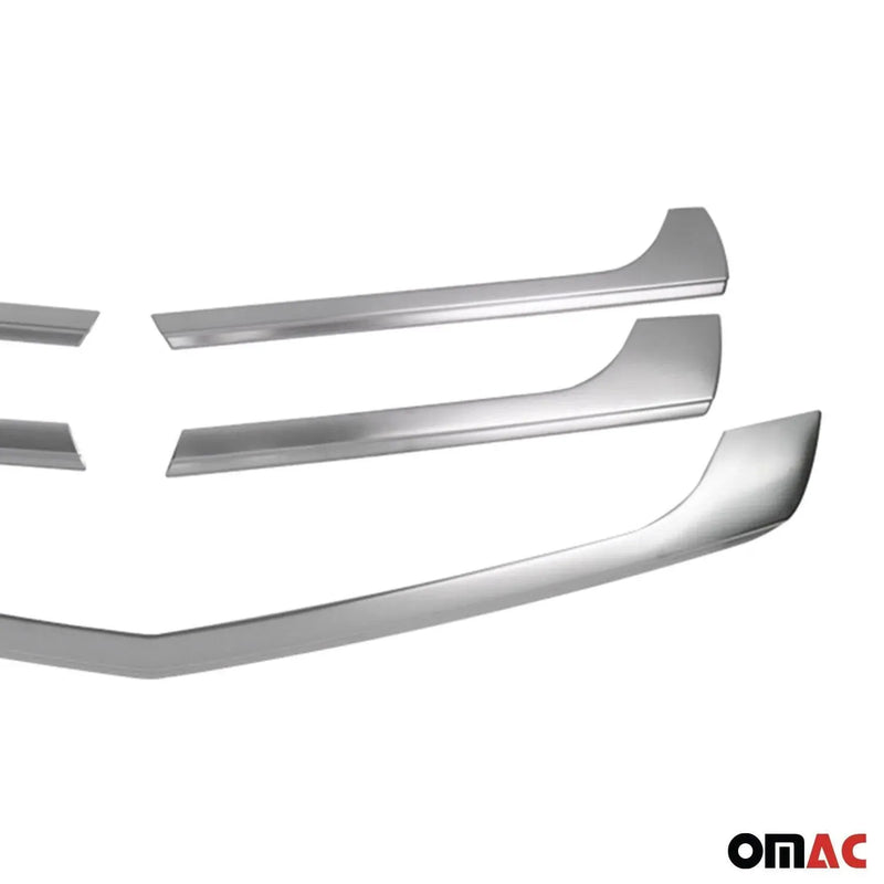 Front Bumper Grill Trim for Mercedes Sprinter W906 2014-2018 Brushed Steel 5x - OMAC USA