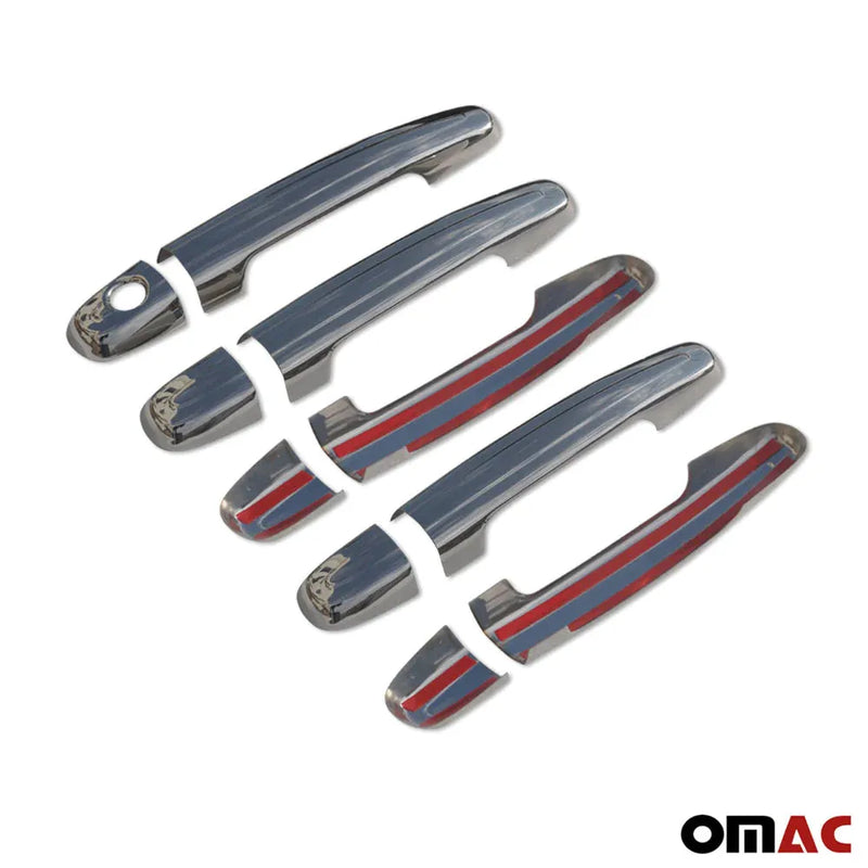 2006-2012 Toyota RAV4 Car Door Handle Cover Protector Steel Chrome 10 Pcs