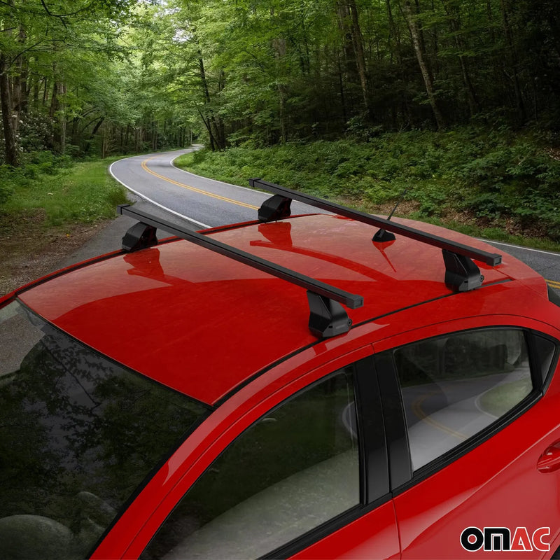 2018-2024 Chevrolet Equinox Roof Rack Cross Bars Black