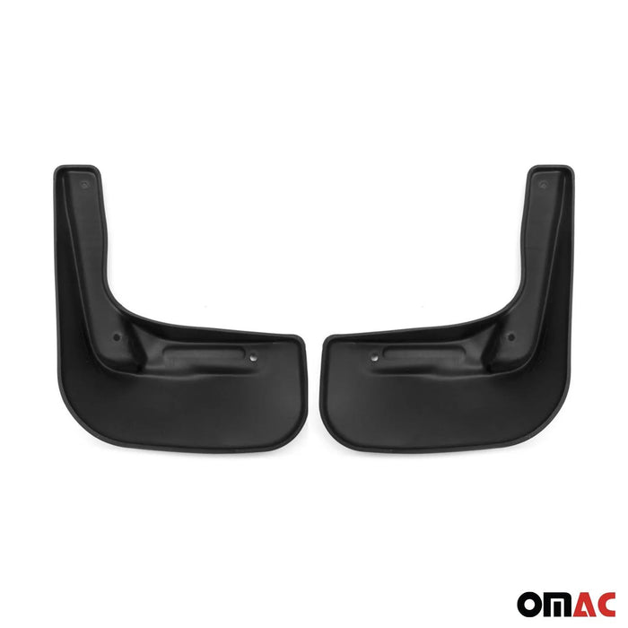 Mud Guards Splash Mud Flaps for Nissan Versa Tiida 2012-2016 Black 2x