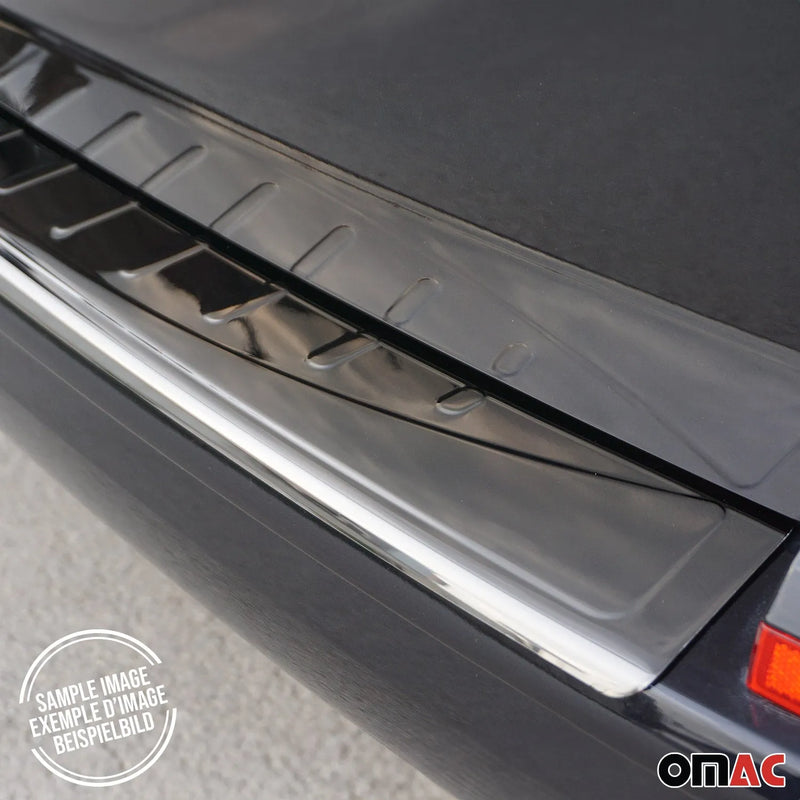 2011-2017 BMW X3 F25 Rear Bumper Guard Stainless Steel Dark