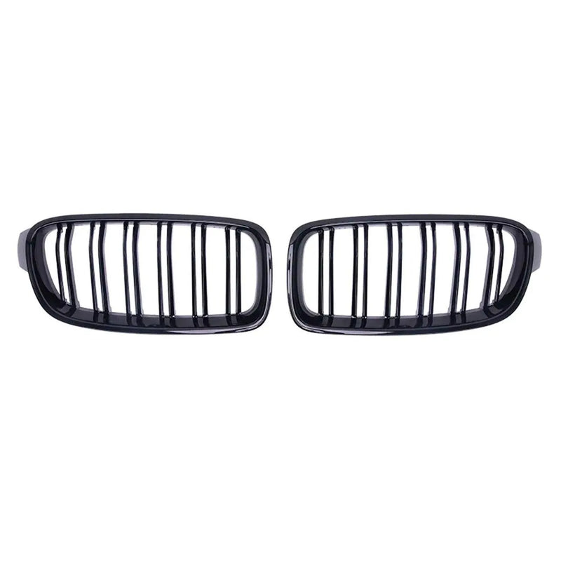 For BMW 4Series F32 F33 F36 2013-17 M-Tech Style Front Kidney Grille Gloss Black