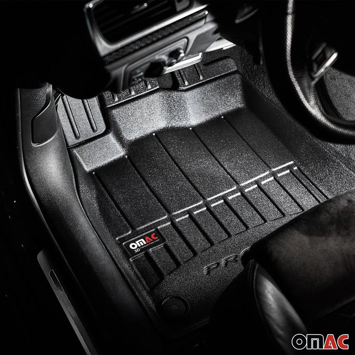 OMAC Premium Floor Mats for for BMW 3 Series E36 1992-1999 Sedan Wagon Black 4x