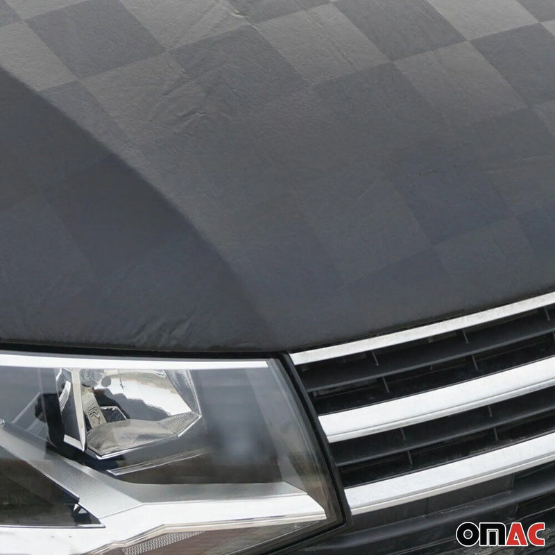 2014-2024 RAM ProMaster Car Bonnet Mask Hood Bra Full Coverage Chequered