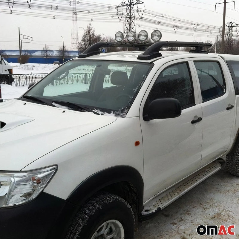 2006-2012 Ford Ranger Double Cab Roof Rack Rails Side Rails Black