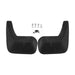 Mud Guards Splash Mud Flaps for Mazda 3 2010-2013 Hatchback Black Rear 2 Pcs - OMAC USA