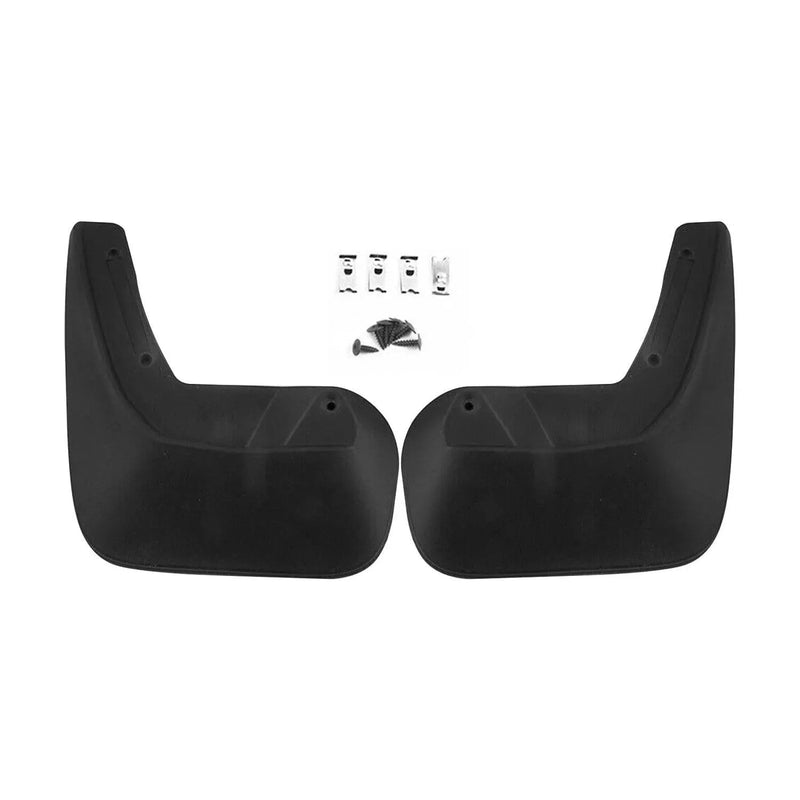 Mud Guards Splash Mud Flaps for Mazda 3 2010-2013 Hatchback Black Rear 2 Pcs - OMAC USA