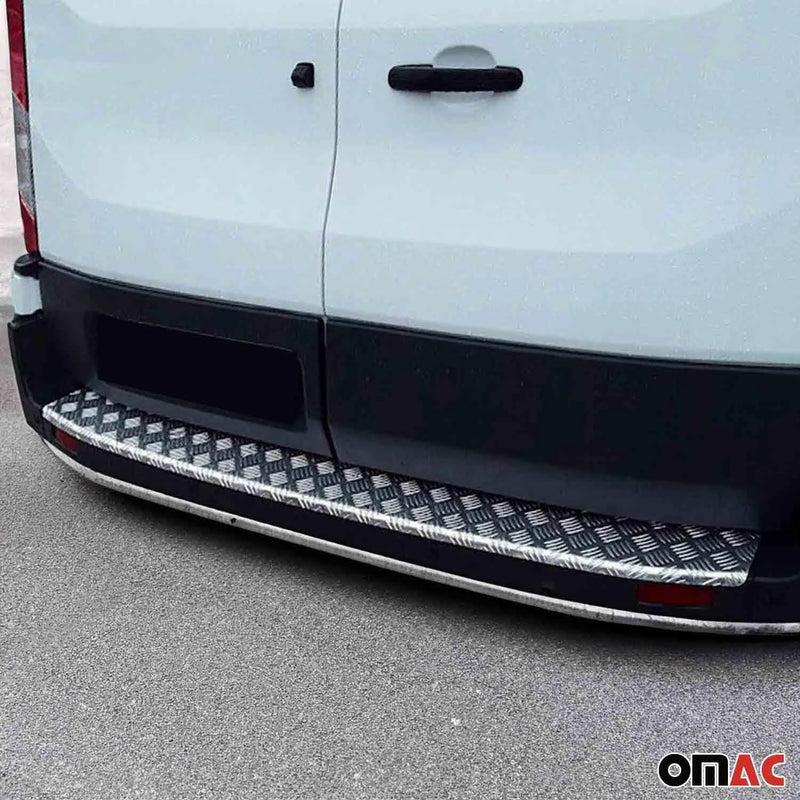 Rear Bumper Sill Cover Protector Guard for Ford Transit 2015-2024 Aluminium - OMAC USA