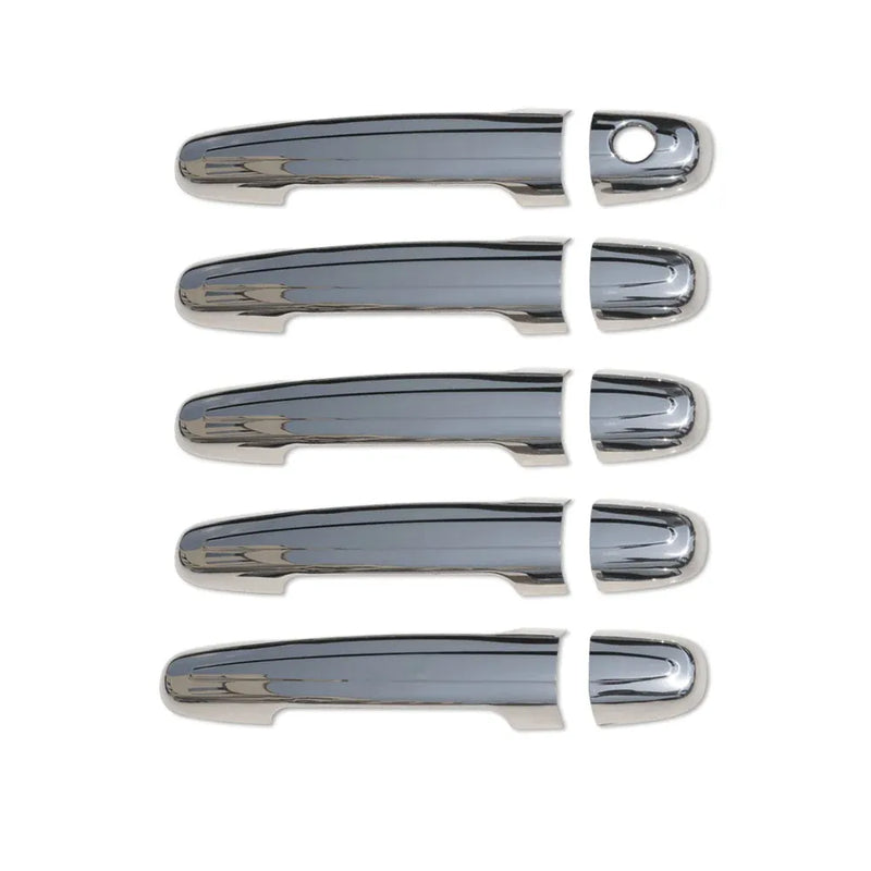 2006-2012 Toyota RAV4 Car Door Handle Cover Protector Steel Chrome 10 Pcs