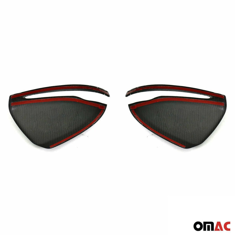 2020-2024 Mercedes GLA Class H247 Side Mirror Cover Caps Carbon Fiber 2Pcs