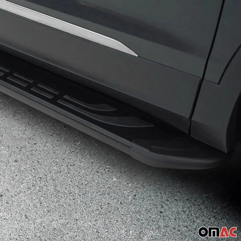 2014-2019 Kia Soul Running Boards Side Steps Black