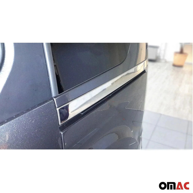 Side Door Molding Trim for Ford Transit Connect 2014-2019 L1 Steel Silver 2x - OMAC USA