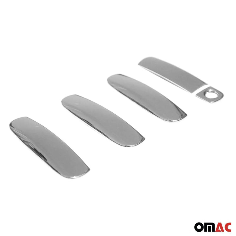 Car Door Handle Cover Protector for Audi A3 1996-2003 Steel Chrome 5 Pcs - OMAC USA