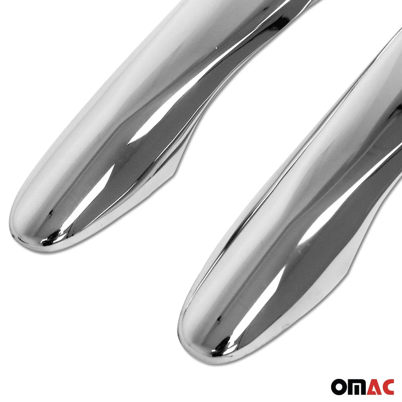 2016-2022 Nissan Micra Car Door Handle Cover Protector Steel Chrome 4 Pcs