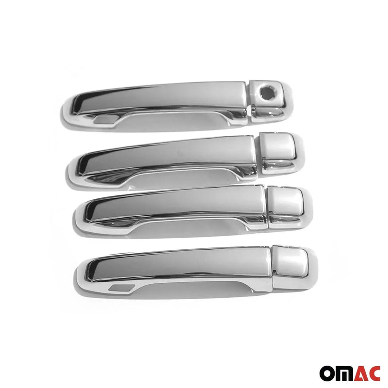 Car Door Handle Cover Protector for Lexus GX 460 2010-2013 Steel Chrome 8 Pcs - OMAC USA