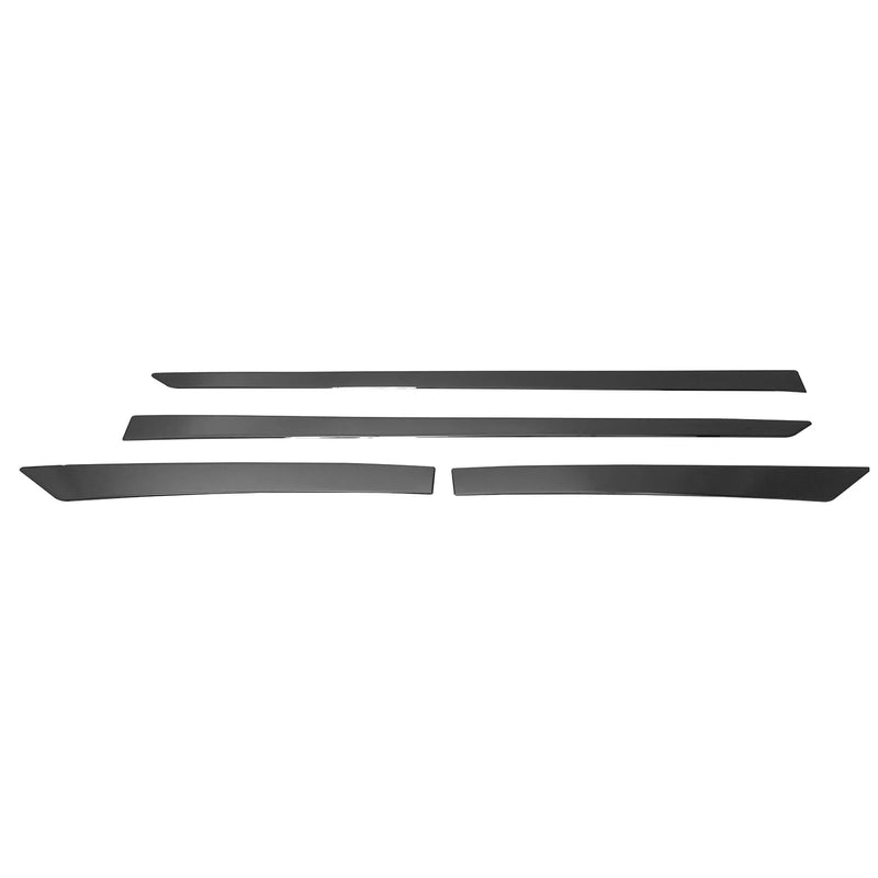 2017-2022 Nissan Rogue Sport Side Door Molding Trim Steel Dark 4x