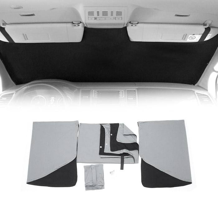 Magnetic Window Curtains UV Protection for Mercedes Vito W639 2003-2010 Gray