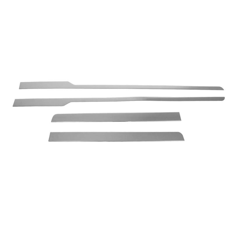 2022-2024 Hyundai Tucson Side Door Molding Trim Steel Silver 4x