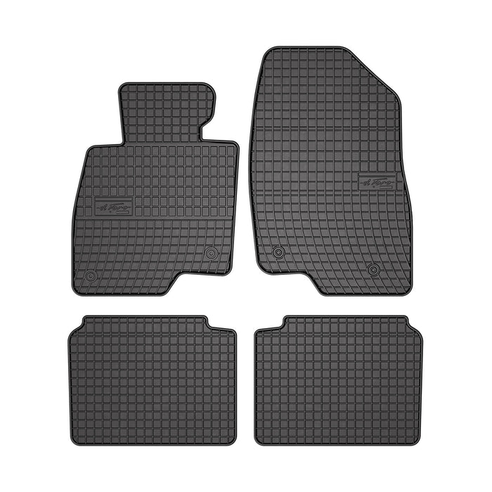 OMAC Floor Mats Liner for Mazda 6 2014-2021 Black Rubber All-Weather 4 Pcs