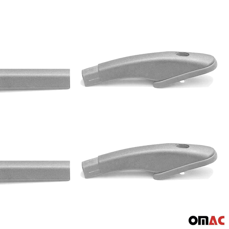 Roof Rack Side Rails for Ford Escape 2013-2019 Aluminium Gray 2 Pcs - OMAC USA