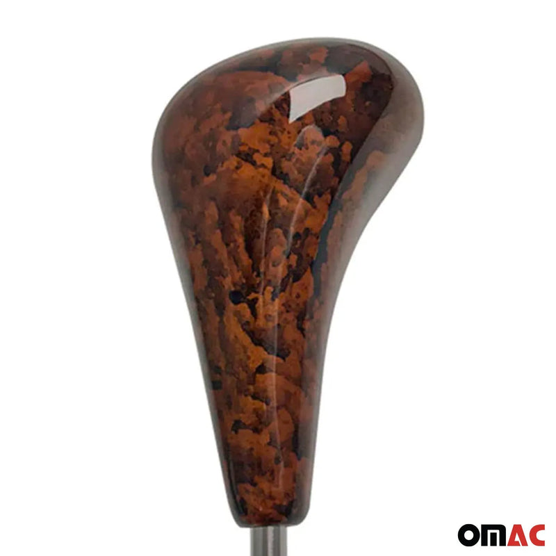 1988-1994 Mercedes E Class W124 Gear Shift Knob Shifter Handle Wood Walnut