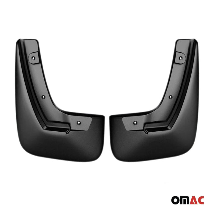 Mud Guards Splash Mud Flaps for Chevrolet Sonic 2012-2016 Black 2 Pcs