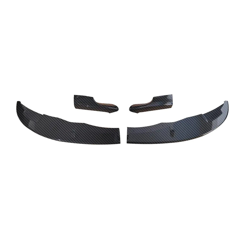 For BMW 3 Series 2005-2012 M3 Style Front Bumper Spoiler Carbon Fiber Look