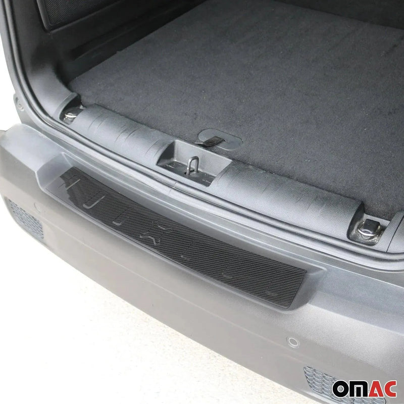 Rear Bumper Sill Cover Protector Guard for Jeep Renegade 2015-2023 Carbon Fiber - OMAC USA