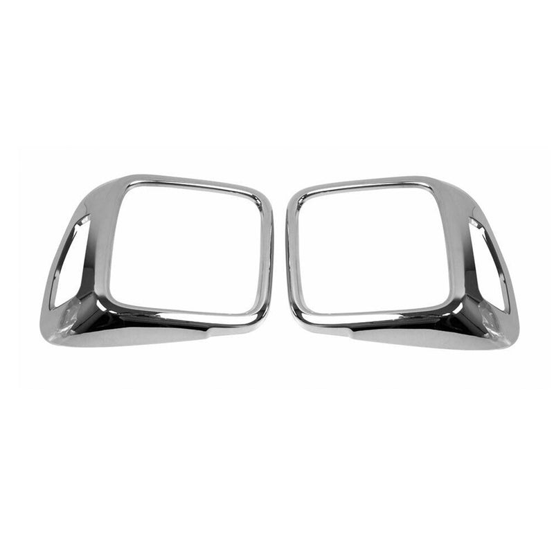 Trunk Tail Light Trim Frame for Jeep Renegade 2015-2024 Chrome Silver 2 Pcs