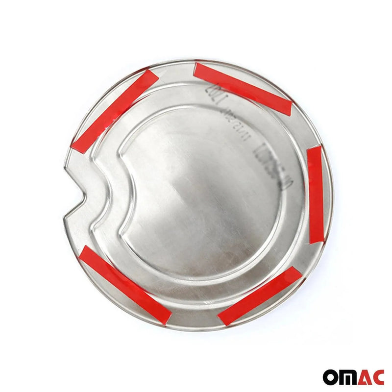 Fuel Caps Cover Gas Cap Cover for RAM ProMaster City 2015-2022 Steel Silver 1Pc - OMAC USA