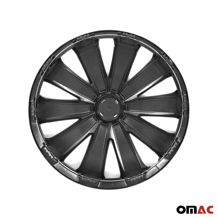 16" Wheel Covers Hubcaps 4Pcs for Lexus Black