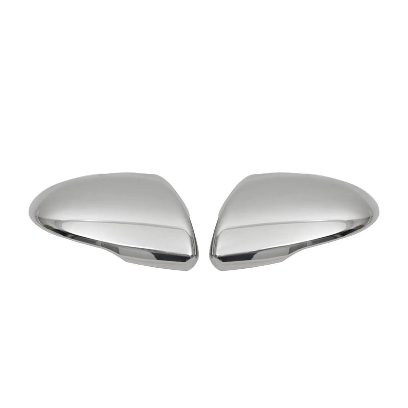 Side Mirror Cover Caps Fits Kia Optima 2016-2020 Steel Silver 2 Pcs - OMAC USA