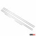 Window Molding Trim Streamer for Lexus GX 460 2010-2013 Steel Silver 6 Pcs - OMAC USA