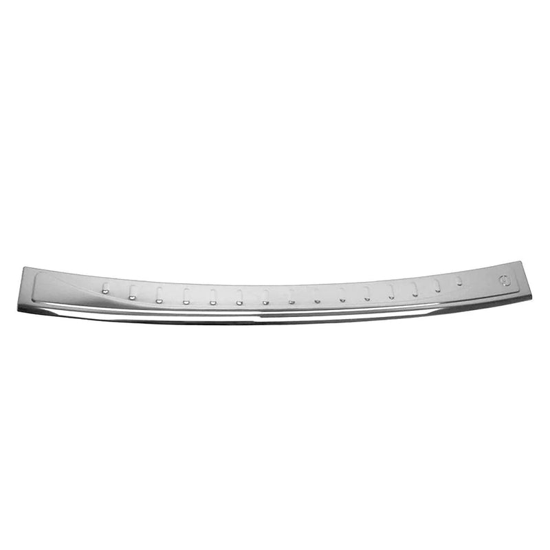 Rear Bumper Sill Cover Protector Guard for Fiat 500X 2016-2023 Steel Silver 1Pc - OMAC USA