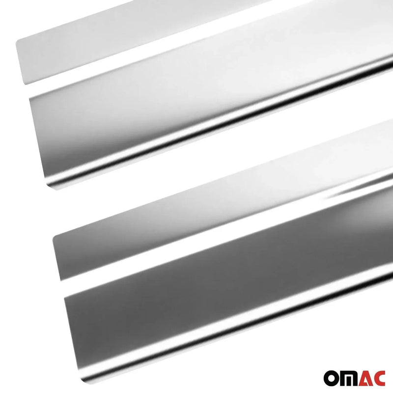 Door Sill Scuff Plate Scratch for Ford Transit Connect 2014-2019 Steel 2 Pcs - OMAC USA