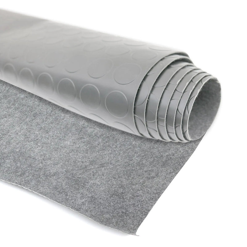 Rubber Truck Bed Liner Trunk Mat Floor Liner 40x79 inch Peny Style Grey